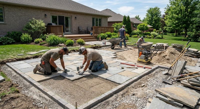 Hardscape Patio Installation Service